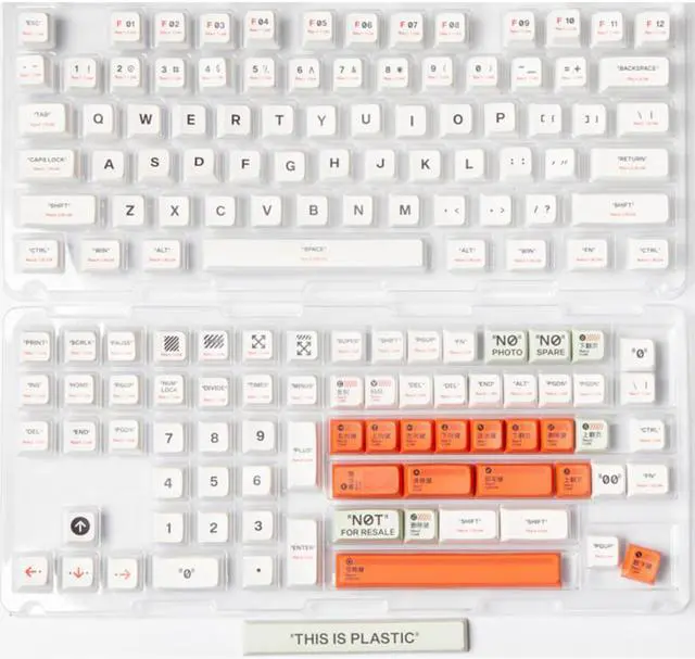 Alt view image 3 of 4 - GMK Plastics 147 Keys Keycaps MDA Profile PBT Dye Sublimation Mechanical Keyboard Keycap For MX Switch Fit 61/64/68/87/96/104