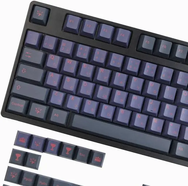 Alt view image 3 of 4 - GMK Alter Keycaps Cherry Profile Key Caps 142 keys-set keycap With 2U 1.75U Shift For MX Switch Fit 61/64/68/87/96/104 Keyboard