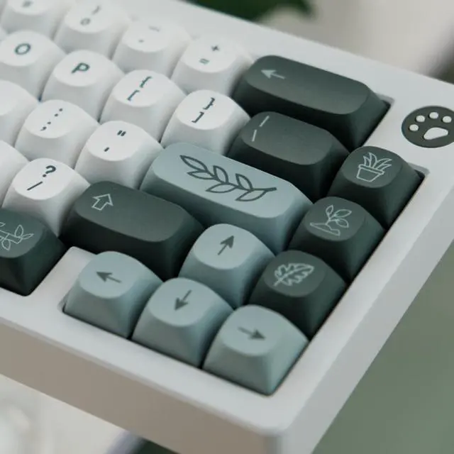 Alt view image 4 of 4 - 140 Keys GMK Botanical Keycaps MA Profile PBT Dye Sublimation Mechanical Keyboard Keycap For MX Switch With 1.75U 2U Shift