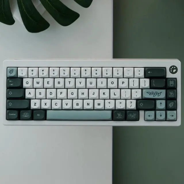 Alt view image 3 of 4 - 140 Keys GMK Botanical Keycaps MA Profile PBT Dye Sublimation Mechanical Keyboard Keycap For MX Switch With 1.75U 2U Shift