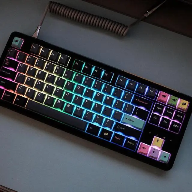 Alt view image 2 of 4 - GMK Dracula 141 Keys/Set Keycap PBT DYE-SUB Cherry Profile Keycap For Mechanical Gaming Keyboard MX Switch