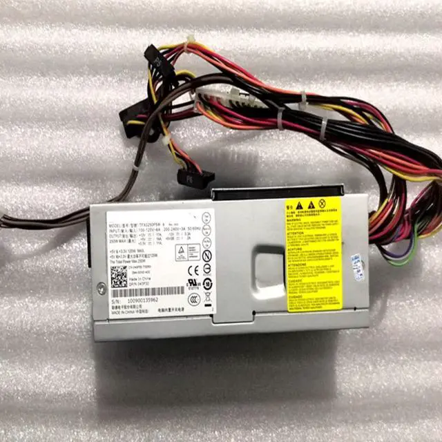 Alt view image 2 of 6 - PSU For Dell V200 220S 230 260 620 I530 531 545 546S 250W Power Supply TFX0250P5W PC6038 TFX0250AWWA PS-5251-06 TFX0250D5WB