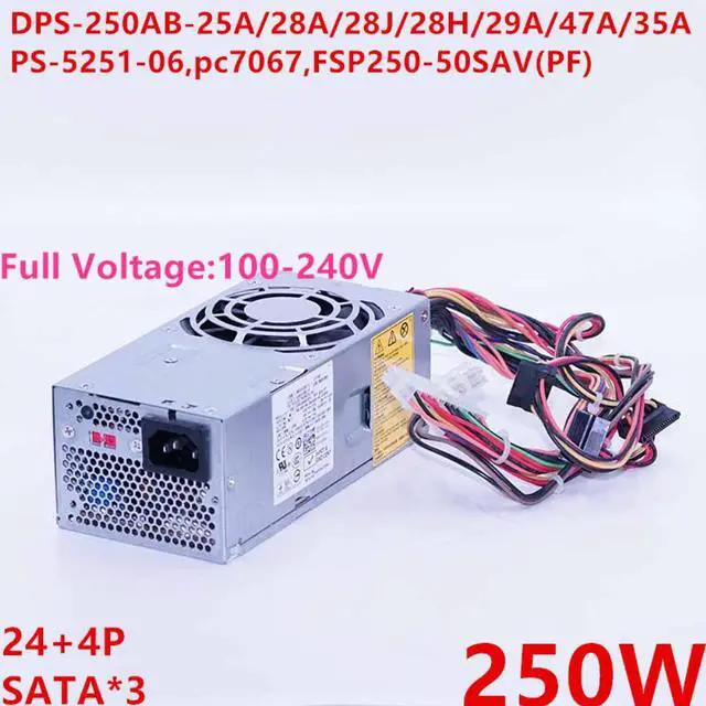 Alt view image 4 of 6 - PSU For Dell 580 250W Power Supply DPS-250AB-25A DPS-250AB-28A DPS-250AB-28J DPS-250AB-28H DPS-250AB-29A/47A/35A PC7067
