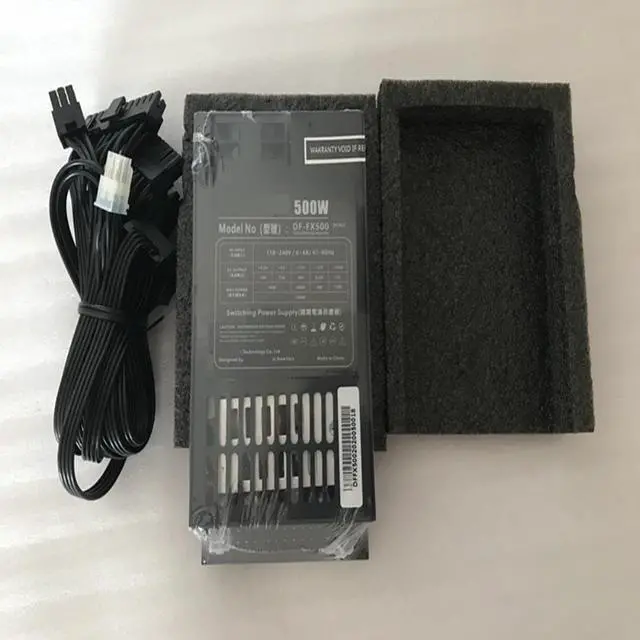 Alt view image 3 of 6 - PSU For Dark Forest FLEX Small 1U K39 Fully Modular 80plus Silver/Bronze 500W Switching Power Supply DF-FX500