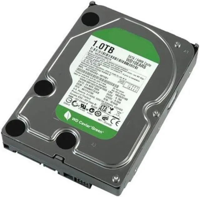 Alt view image 5 of 6 - HDD For WD Green 1TB 3.5" SATA 64MB 7200RPM For Internal HDD For Surveillance HDD For WD10EURX WD10EARX WD10EARS