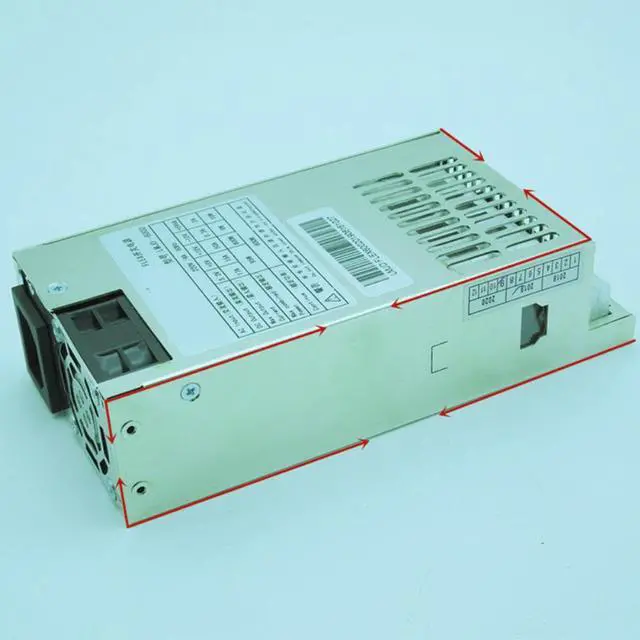 Alt view image 3 of 3 - PSU For Lingmaojingdian ITX FLEX NAS ABC Small 1U S3 K39 A35 600W Switching Power Supply LMJD-6000