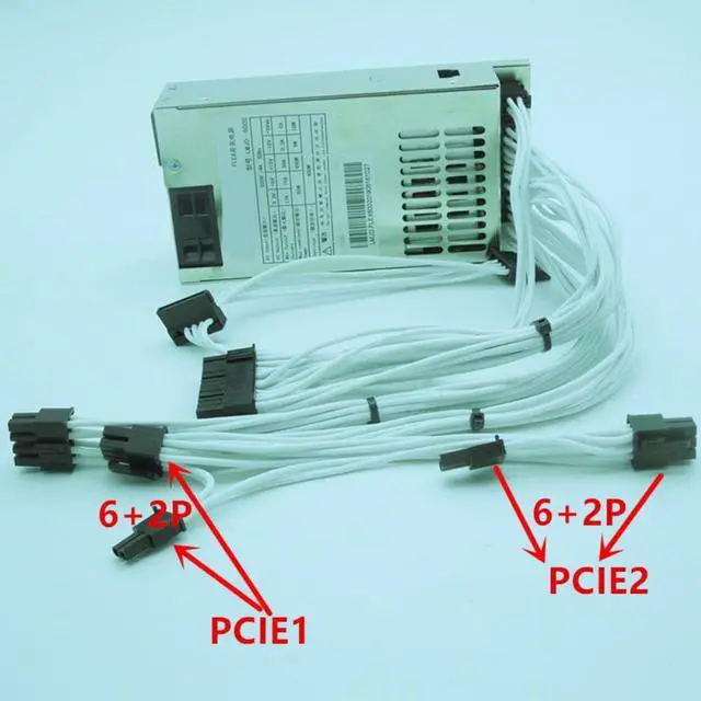 Alt view image 2 of 3 - PSU For Lingmaojingdian ITX FLEX NAS ABC Small 1U S3 K39 A35 600W Switching Power Supply LMJD-6000