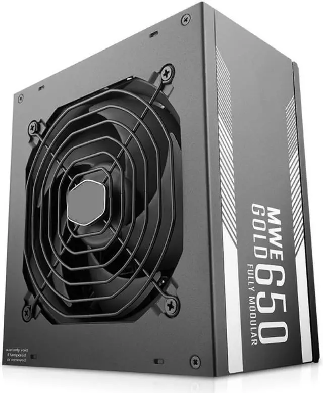 Alt view image 2 of 6 - PSU For Cooler Master Brand MWE GOLD 650 Full Module 2080 Game Host Power Supply 650W Power Supply MPY-6501-AFAAG