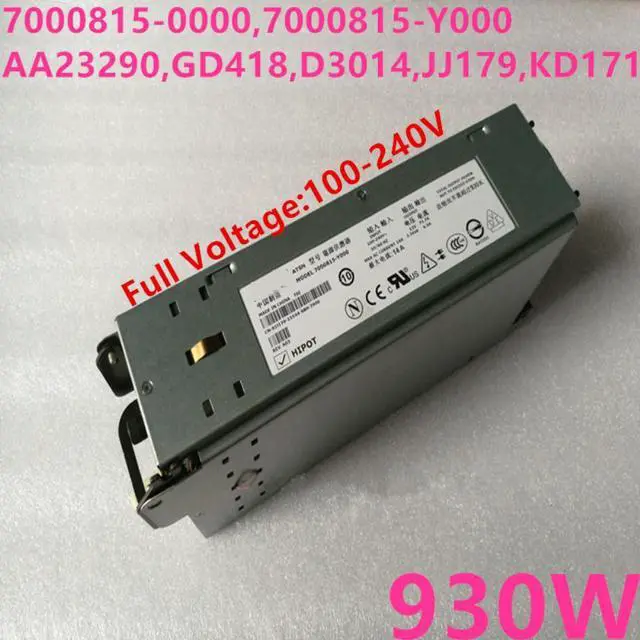 Alt view image 4 of 6 - PSU For Dell PowerEdge 2800 930W Switching Power Supply 7000815-0000 7000815-Y000 AA23290 GD418 D3014 JJ179 KD171