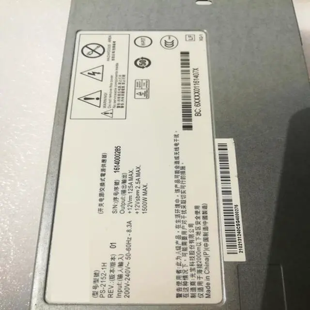 Alt view image 6 of 6 - Almost PSU For Liteon 550W Switching Power Supply PS-2152-1H