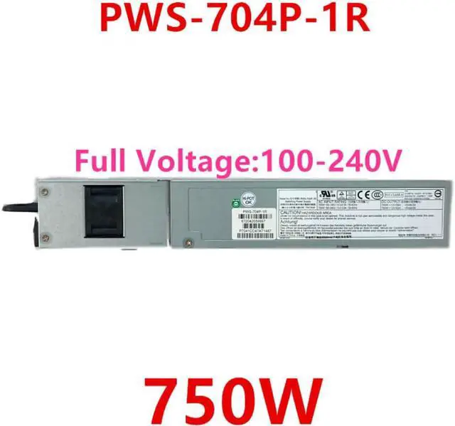 Main image of PSU For Supermicro 750W Switching Power Supply PWS-704P-1R
