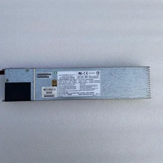 Alt view image 3 of 3 - PSU For Supermicro 80plus Gold 1200W Switching Power Supply PWS-1K21P-1R