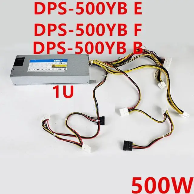 Main image of PSU For Delta 80plus Gold 1U 500W Switching Power Supply DPS-500YB B DPS-500YB E DPS-500YB F DPS-500YB A
