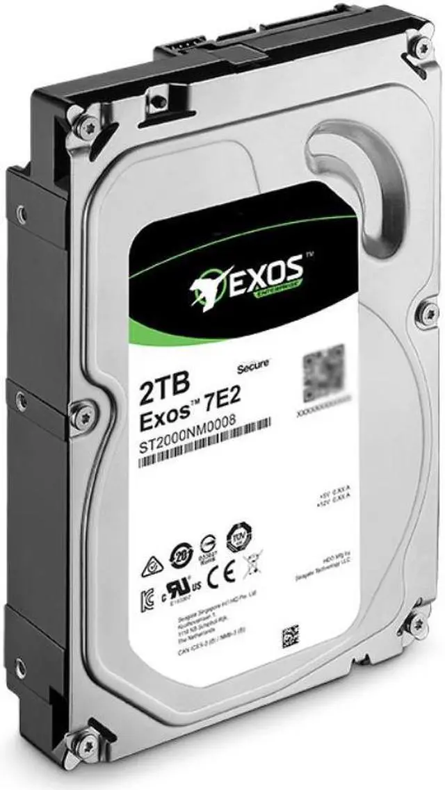 Alt view image 3 of 6 - HDD For Seagate 2TB 3.5" 7.2K SATA 6Gb/s 128MB 7200RPM For Internal Hard Disk For Enterprise HDD For ST2000NM0008