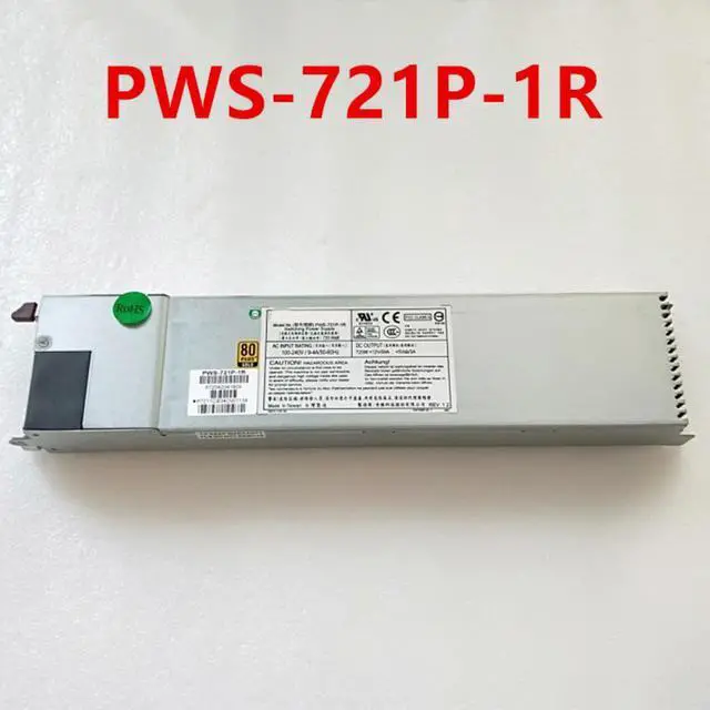 Alt view image 4 of 6 - PSU For Supermicro 720W Switching Power Supply PWS-721P-1R