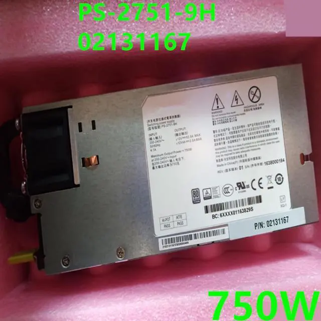 Main image of PSU For Huawei 750W Switching Power Supply PS-2751-9H 02131167