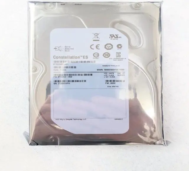 Alt view image 2 of 2 - 95% HDD For Seagate 500GB 3.5" 7.2K SAS 6 Gb/s 64MB For Internal HDD For Enterprise Class HDD For ST500NM0001