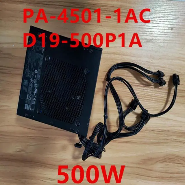 Alt view image 4 of 6 - PSU For Acer Veriton M6660G B36H4-AI 6Pin 500W  Power Supply PA-4501-1AC D19-500P1A D17-300P2A PA-2301-3