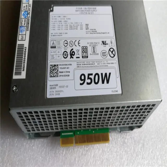 Alt view image 5 of 6 - PSU For Dell Workstation T5820 T7820 T7920 950W Switching Power Supply AC950EF-00 H950EF-00 D950EF-00 WGCH4 CXV28