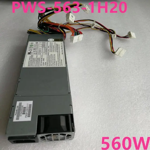 Alt view image 4 of 6 - PSU For Supermicro 1U 650W Switching Power Supply PWS-563-1H20