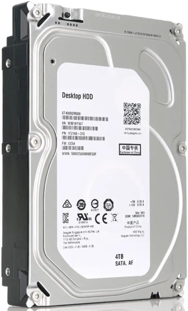 Alt view image 5 of 6 - HDD For Seagate 4TB 3.5" SATA 6 Gb/s 64MB 7200RPM For Internal HDD For Desktop Computer HDD For ST4000DM000