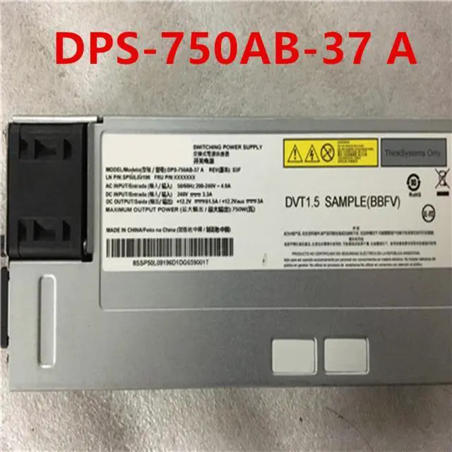 Main image of 95% PSU For IBM X3650M5 750W Switching Power Supply DPS-750AB-37 A