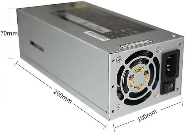 Alt view image 5 of 6 - PSU For Enhance 2U 600W Switching Power Supply ENH-2160-1