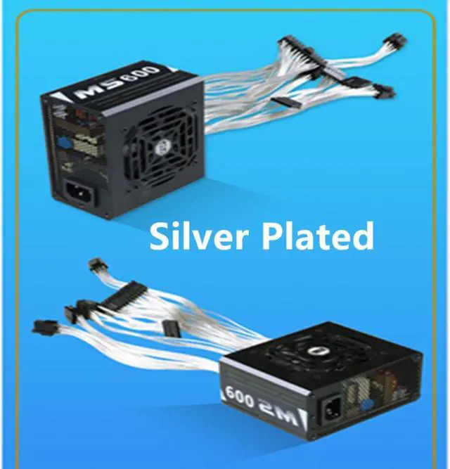 Alt view image 6 of 6 - PSU For FSP Fully Modular 80plus Gold/Bronze SFX Mini ITX A4 600W Switching Power Supply MS 600 FSP600-50SD