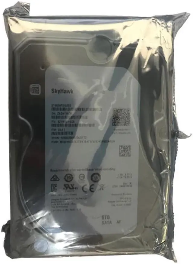 Alt view image 2 of 6 - HDD For Seagate 6TB 3.5" SATA 6 Gb/s 128MB 7200RPM For Internal Hard Disk For Survaillance HDD For ST6000VX0003
