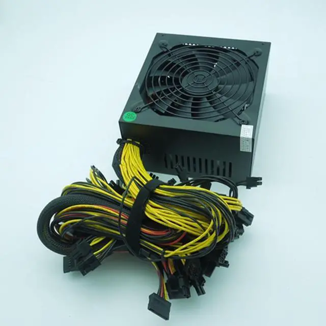 Alt view image 2 of 6 - Miner PSU For LeyBold 6 Cards 8 Cards Video Card Power Supply 1850W Mining Power Supply LB1850A