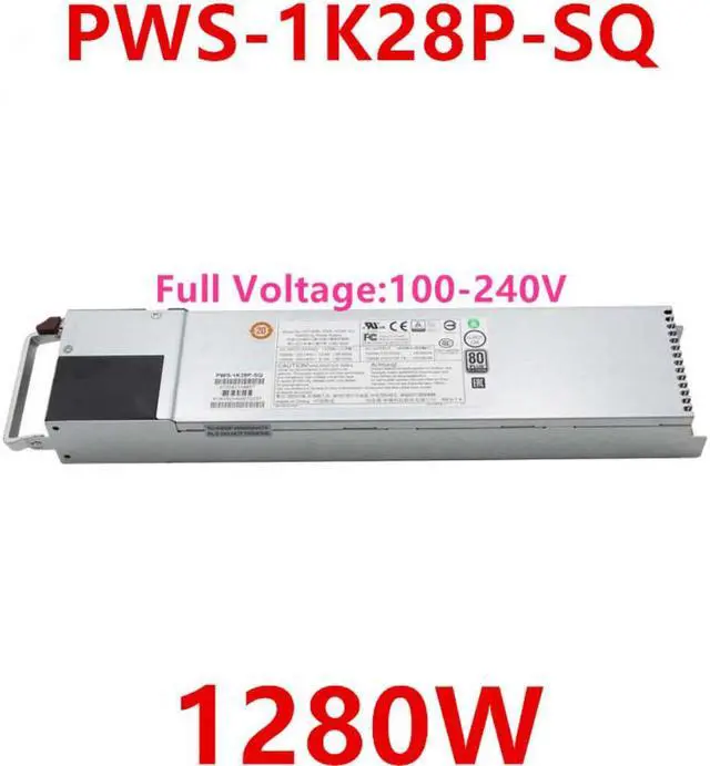 Alt view image 4 of 6 - PSU For Supermicro 1280W Switching Power Supply PWS-1K28P-SQ
