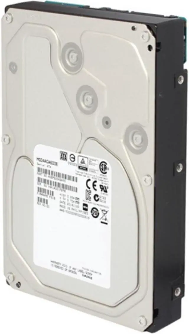 Alt view image 6 of 6 - HDD For Toshiba 6TB 3.5" 7.2K PMR SATA 6 Gb/s 128MB 7.2K For Internal HDD For Enterprise Class HDD For MG04ACA600E