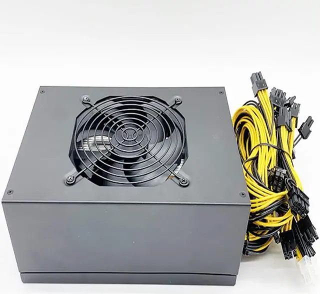 Alt view image 6 of 6 - Miner PSU For S9 A9 T9 852 Z9 X79 B75 B85 847 6-card 8-card 9-Card Graphics Card System Platform 2000W 2400W Power Supply