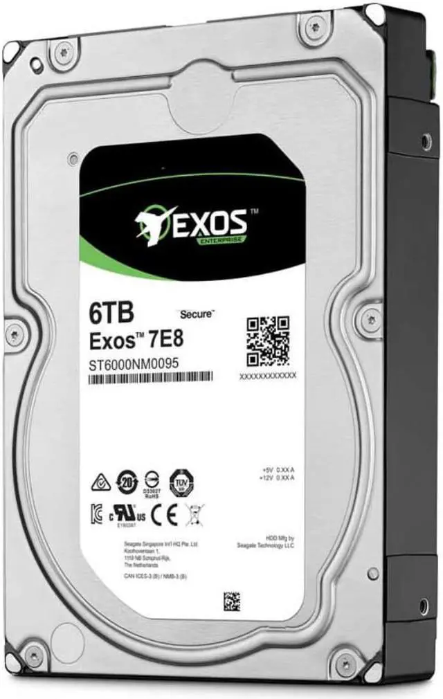 Alt view image 2 of 3 - HDD For Seagate Exos 6TB 3.5" SAS 12 Gb/s 256MB 7200RPM For Internal Hard Disk For Enterprise HDD For ST6000NM0095