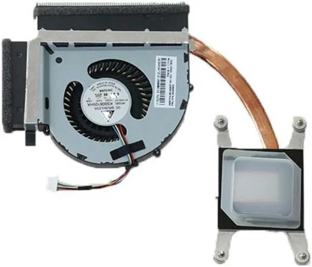 Alt view image 2 of 3 - For Lenovo Thinkpad T520 T530 Cooling Fan Heatsink Radiator Cooler FRU04W1580 04W1581 04W6905 04W6906