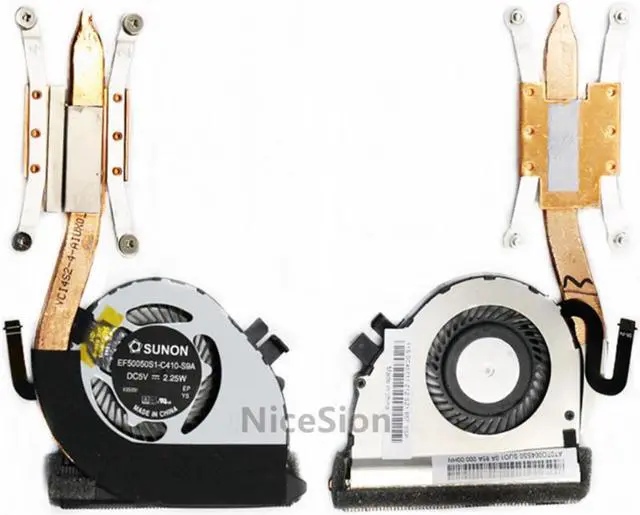 Alt view image 3 of 3 - For Laptop Lenovo Thinkpad X240 X240S X250 Cooler CPU Cooling Fan Heatsink Radiator