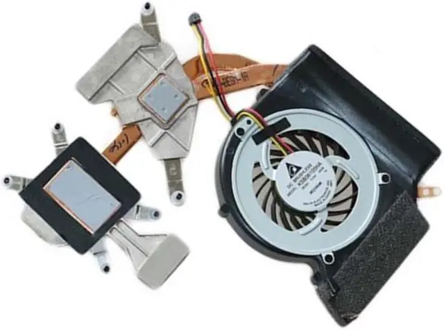 Alt view image 3 of 3 - For Laptop Lenovo Thinkpad Edge E40 E50 CPU Cooling Fan Heatsink Radiator Discrete graphics 75Y5994