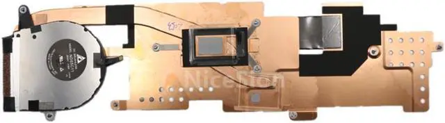 Alt view image 3 of 3 - For Lenovo ThinkPad X1 Tablet 3rd Gen CPU Cooling Fan Heatsink Radiator 01AW891 01AW892