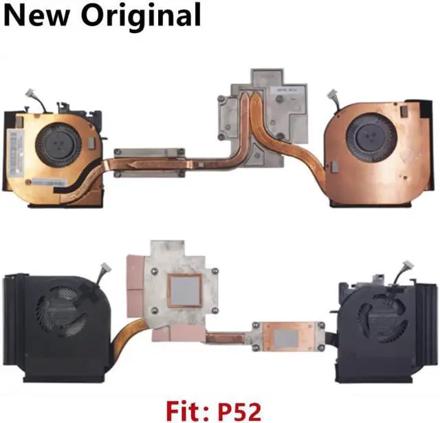 Main image of For Laptop Lenovo Thinkpad P52 N18P Cooler CPU Cooling Fan Heatsink Radiator FRU01HY785 01HY786