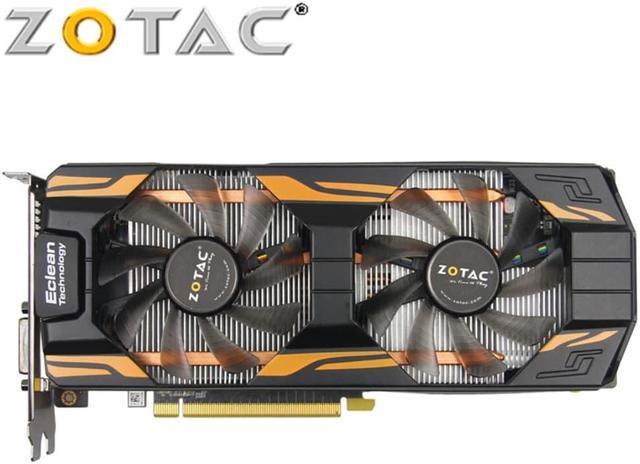 ZOTAC Graphics Cards GeForce GTX 760 2GB Thunderbolt HA 256Bit GDDR5 Video  Card for nVIDIA Map GTX760 2GB GTX760-2GD5 Hdmi Dvi