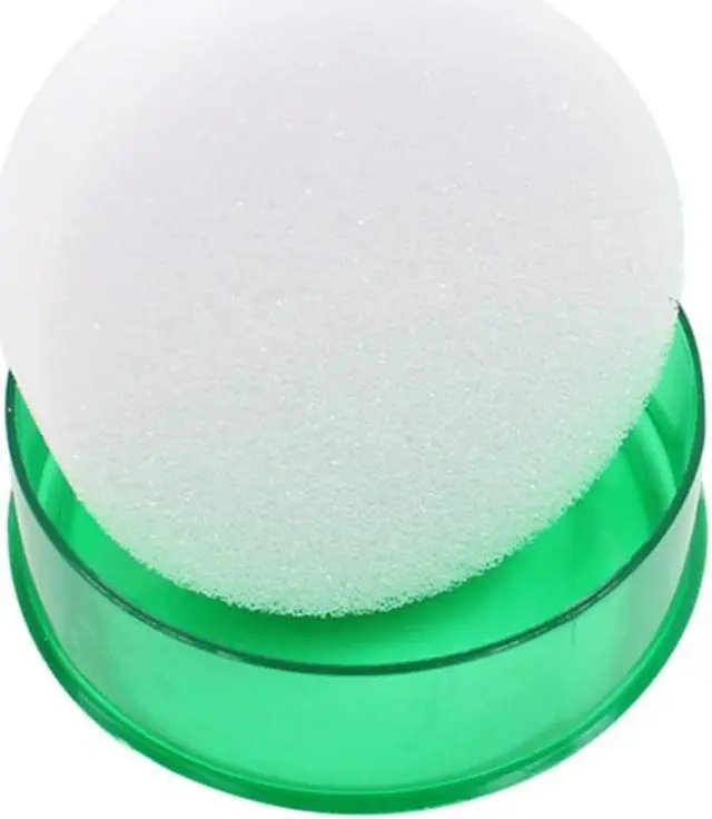 Alt view image 4 of 4 - Office Desk Fingertip Moistener Round Wet Sponge Cup for Accountant Office Clerk Bank Cashier Counting Papers Currency