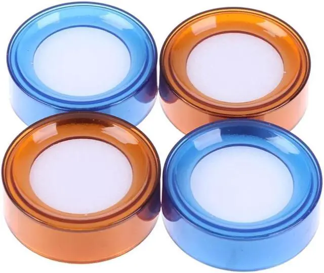 Alt view image 3 of 4 - Office Desk Fingertip Moistener Round Wet Sponge Cup for Accountant Office Clerk Bank Cashier Counting Papers Currency