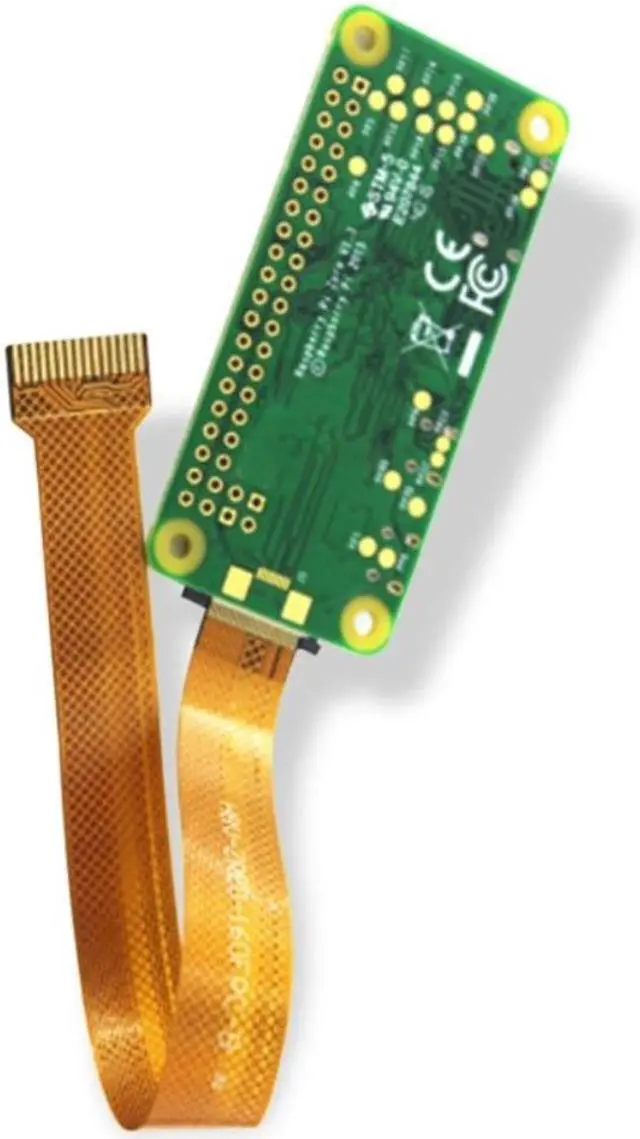 Alt view image 2 of 7 - 16cm Camera FFC Cable for Raspberry Pi Zero/ Zero  Soft Ribbon Line FPC Reverse Connection Test Cable 16x1cm