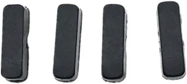 Alt view image 3 of 7 - Rubber Feet Gaming Accessories for XBOX360 Slim Shockproof 4pcs Replace Housing