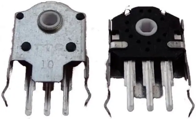 Main image of 2Pcs TTC Mouse Encoder Mouse  White Core 10mm Highly Accurate for  G102 G304 KANA V2