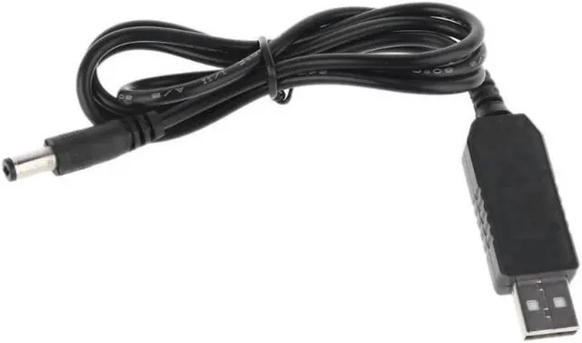 Alt view image 4 of 4 - Universal USB 5V To for Dc 12V 5.5x2.1mm Step Up Cable Power Boost Line LED Disp