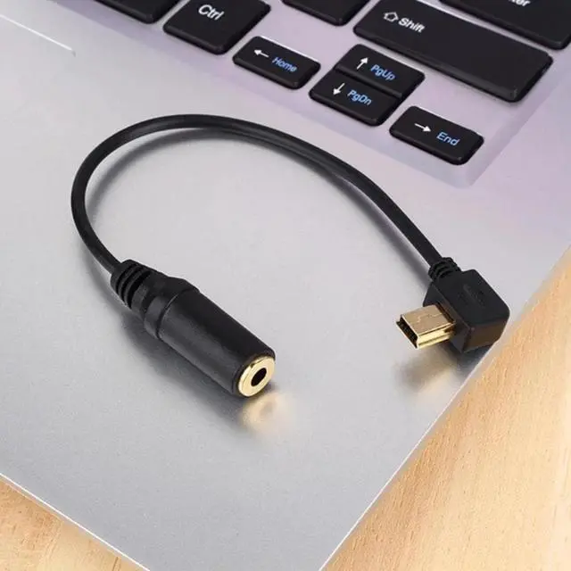 Alt view image 2 of 4 - Mini USB External 3.5mm  Adpter Cable for Gopro Hero 4 3 Action Camera Cord