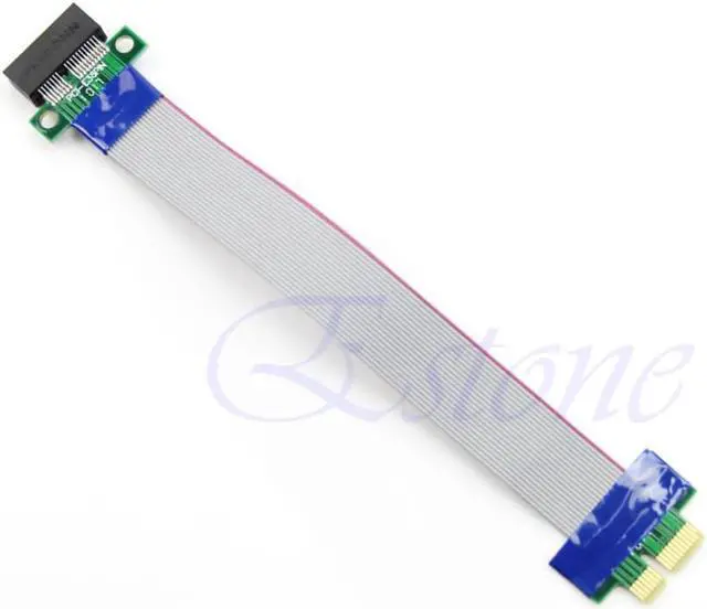 Alt view image 2 of 2 - Flex Ribbon PCI Express PCI-e PCIe Riser Card Extender Extension Ribbon Cable YYDS