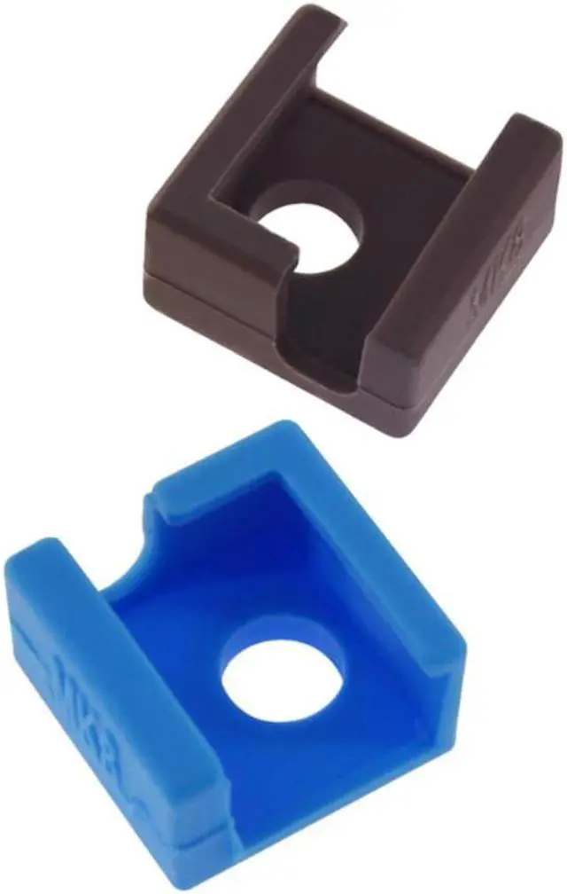 Alt view image 3 of 4 - 6pcs Printer Silicone Sock For MK7 MK8 MK10 Aluminum Block J-head Hotend Extruder Heater Block Cover Hotend for CR-10