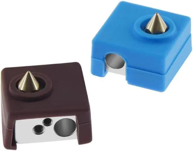 Alt view image 4 of 4 - 6pcs Printer Silicone Sock For MK7 MK8 MK10 Aluminum Block J-head Hotend Extruder Heater Block Cover Hotend for CR-10